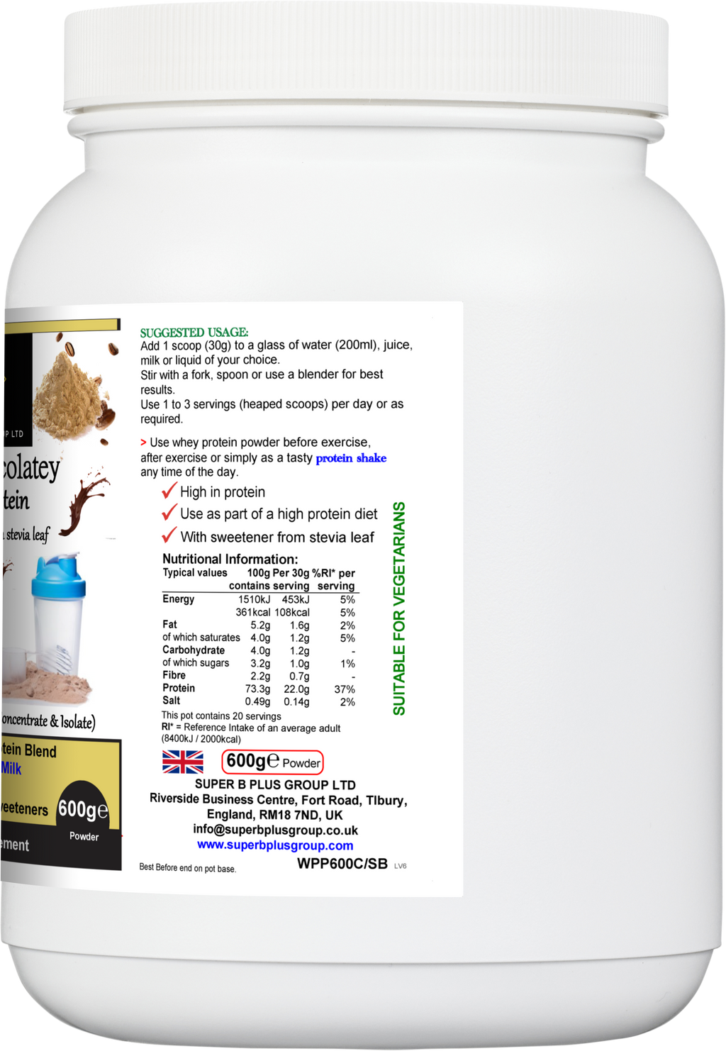 Super Chocolatey Whey Protein-1