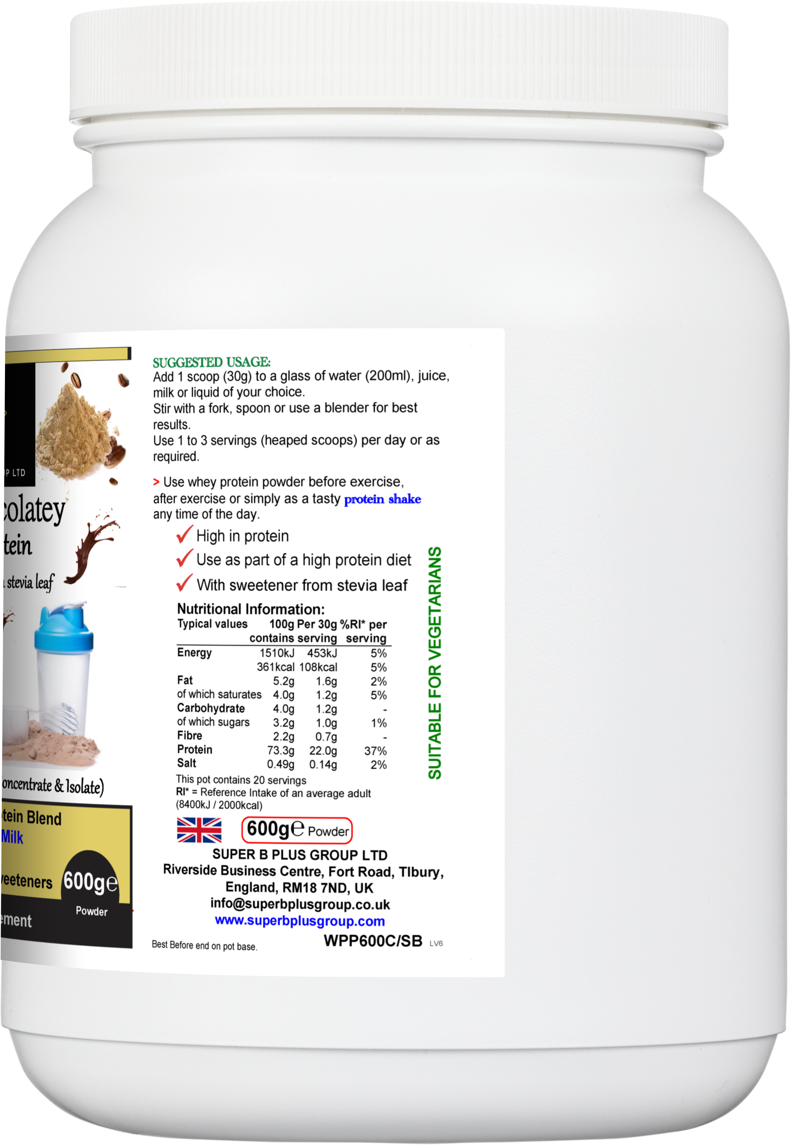 Super Chocolatey Whey Protein-1