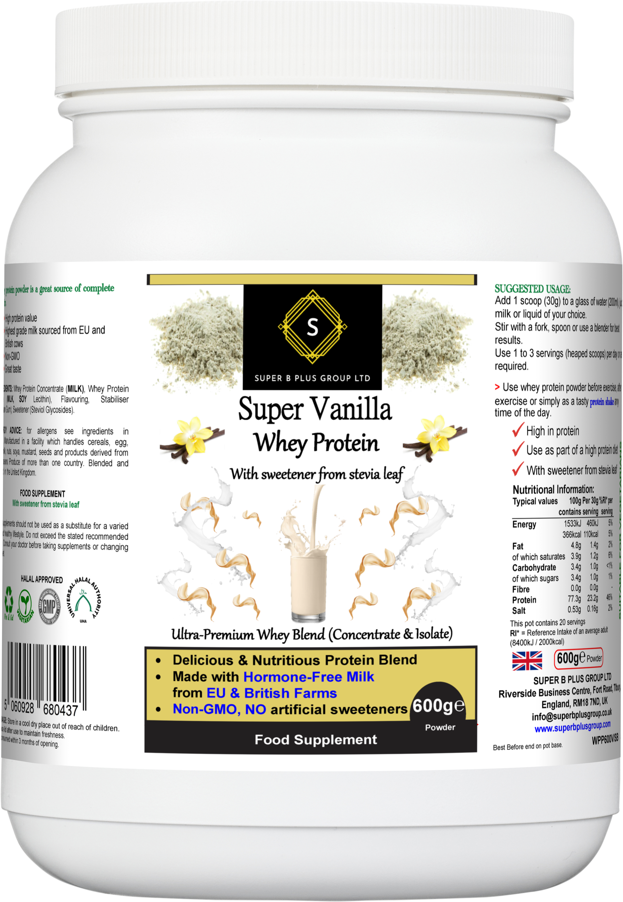 Super Vanilla Whey Protein-0