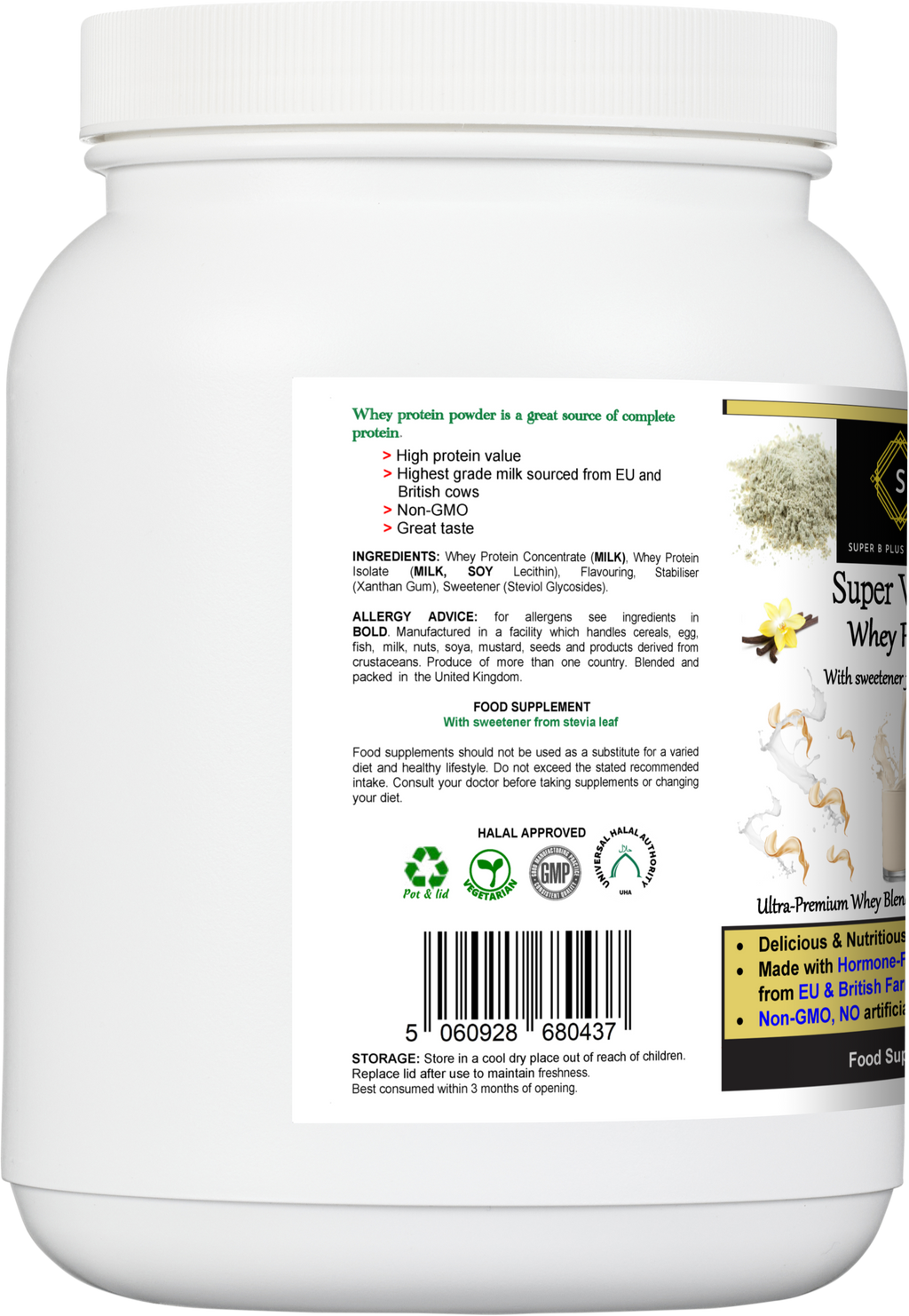 Super Vanilla Whey Protein-2