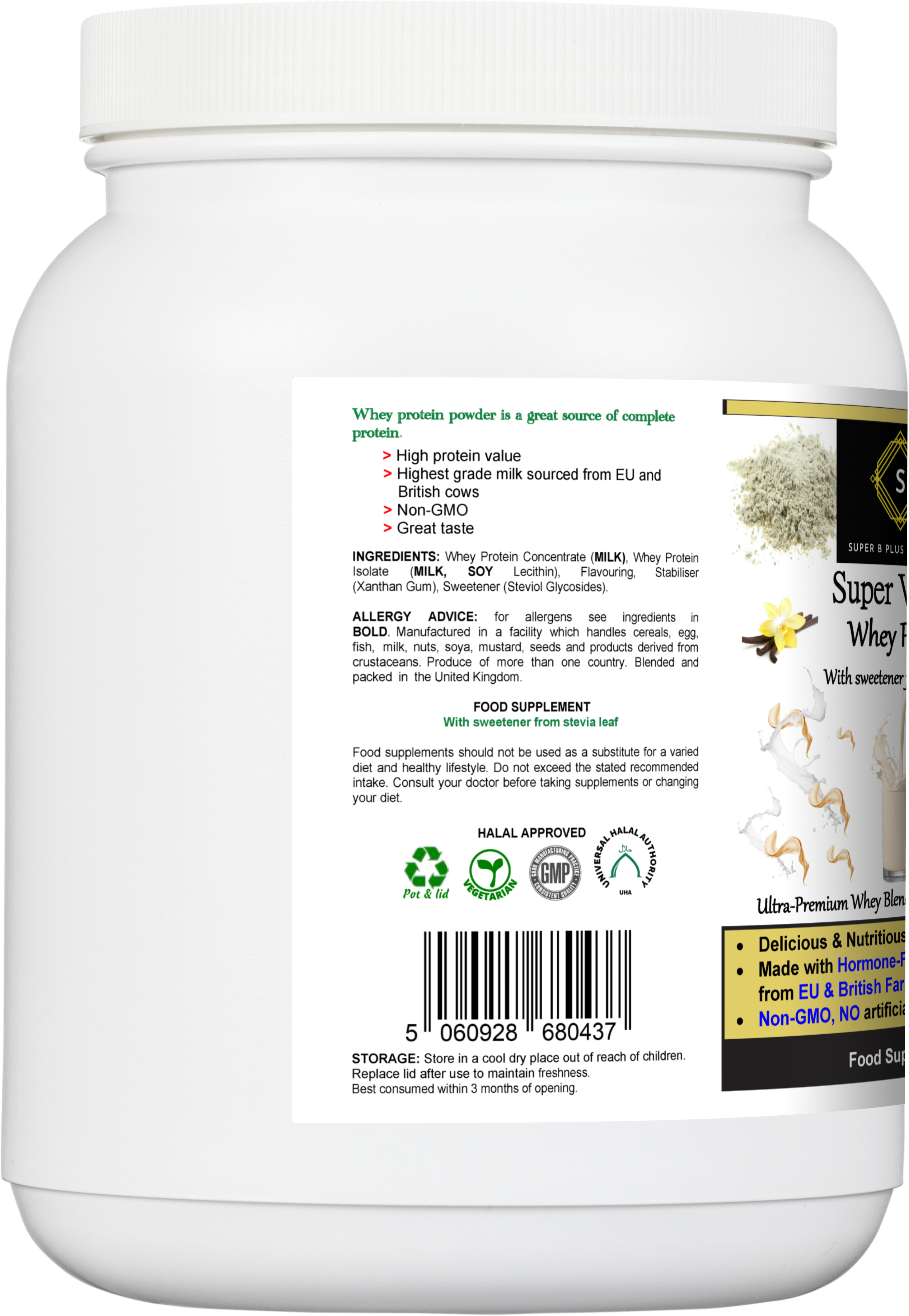 Super Vanilla Whey Protein-2