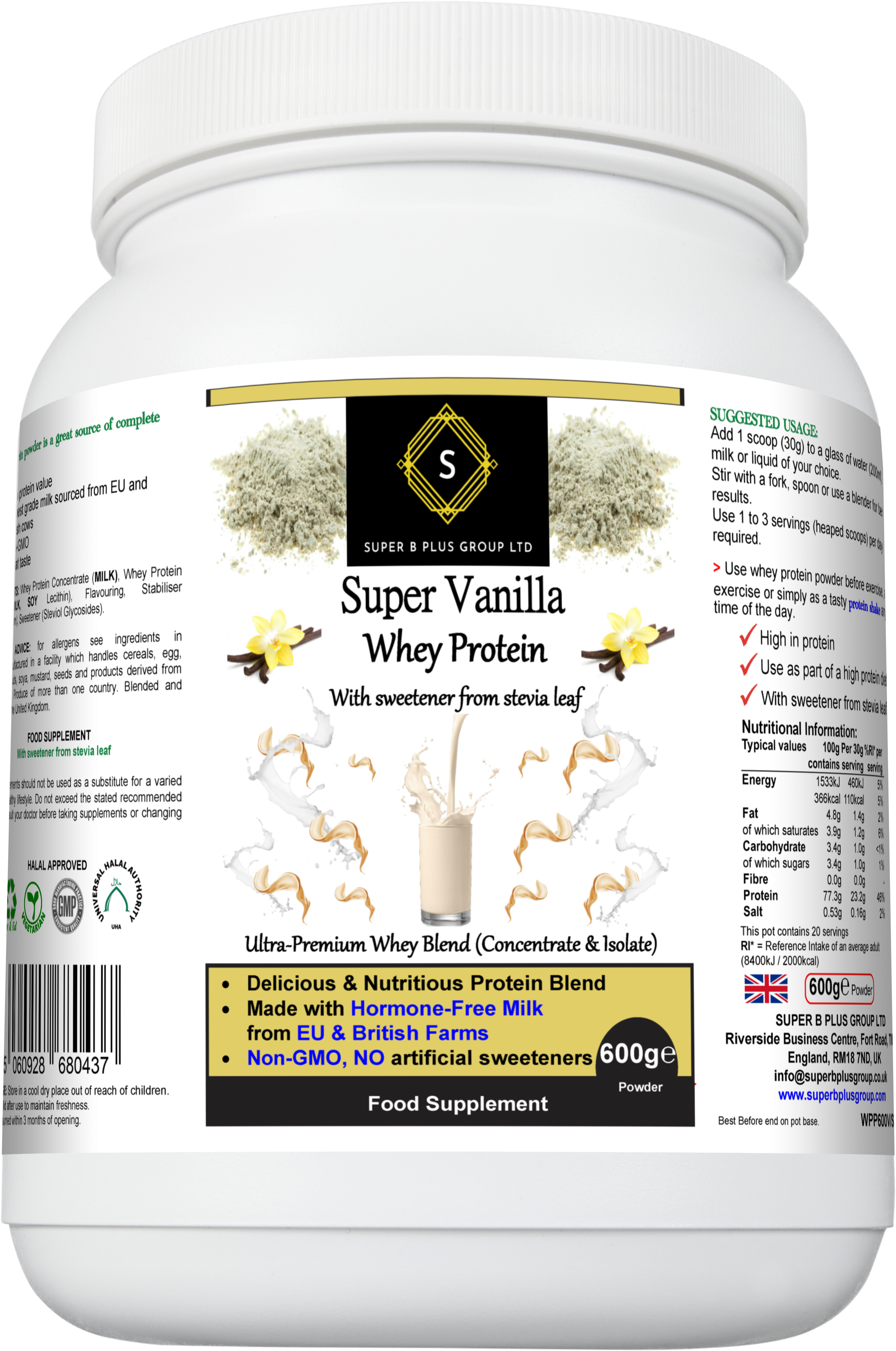 Super Vanilla Whey Protein-3